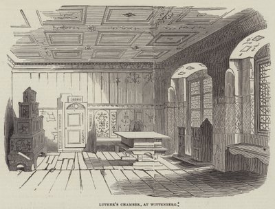 Cámara de Lutero, en Wittenberg de English School